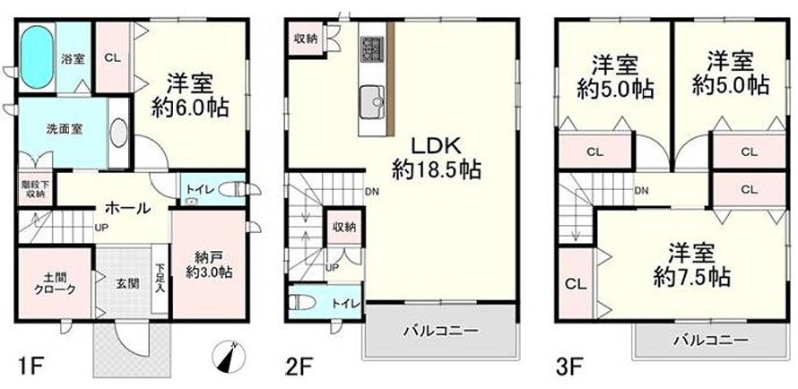 苦楽園口駅 徒歩15分 構造:木造土地面積:153.58平米 ( 46.45坪 ) 建物面積:117.57平米 ( 35.56坪 )