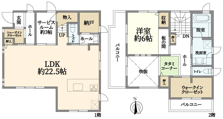 西宮駅 徒歩19分 構造:木造土地面積:100.89平米 ( 30.51坪 ) 建物面積:101.22平米 ( 30.61坪 )