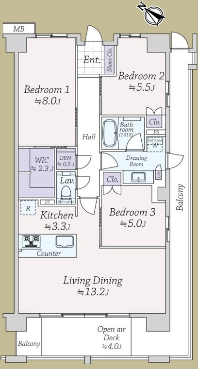 甲陽園駅 徒歩7分 構造:鉄筋コンクリート造専有面積:80.15平米 ( 24.24坪 )