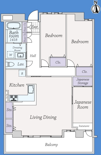 香櫨園駅 徒歩2分 構造:鉄骨鉄筋コンクリート造専有面積:88.9平米 ( 26.89坪 )