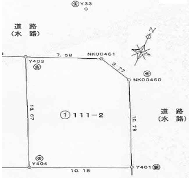 打出駅 徒歩12分 土地面積:134.56平米 ( 40.7坪 )