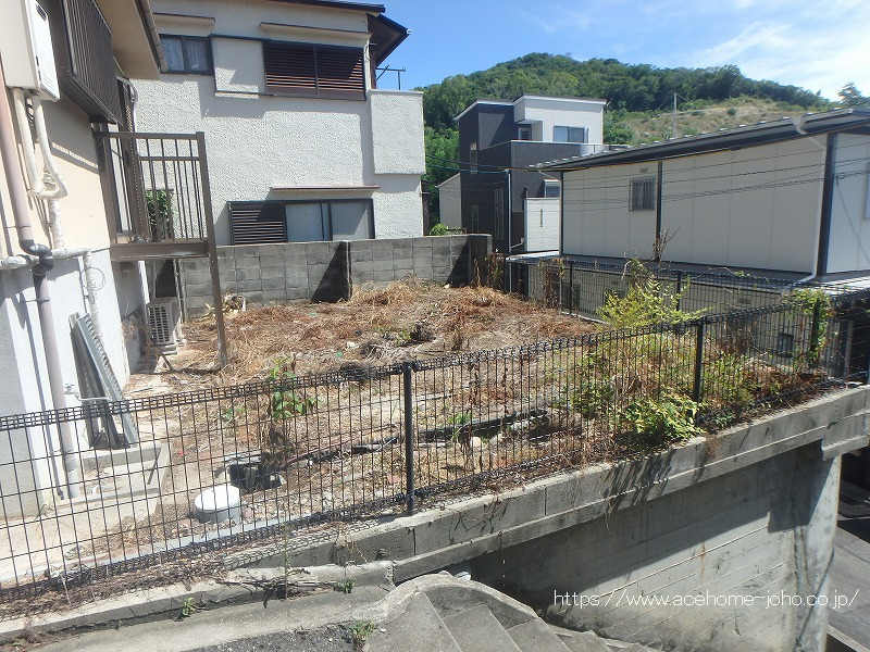 東側のお庭