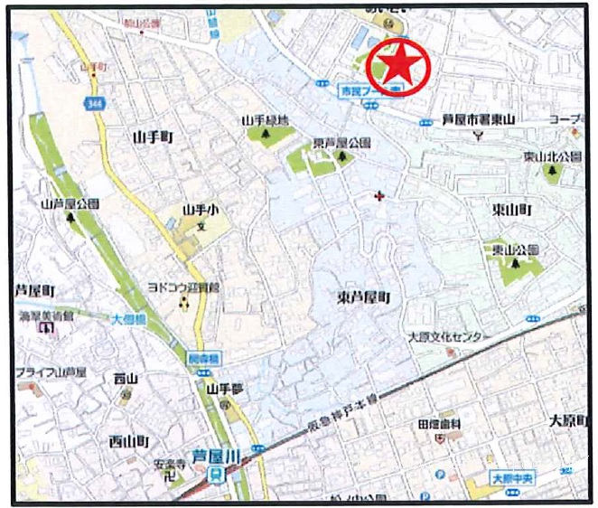 現地案内図