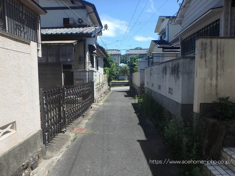 東側通路から南へ望む