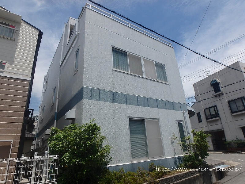 南西側より